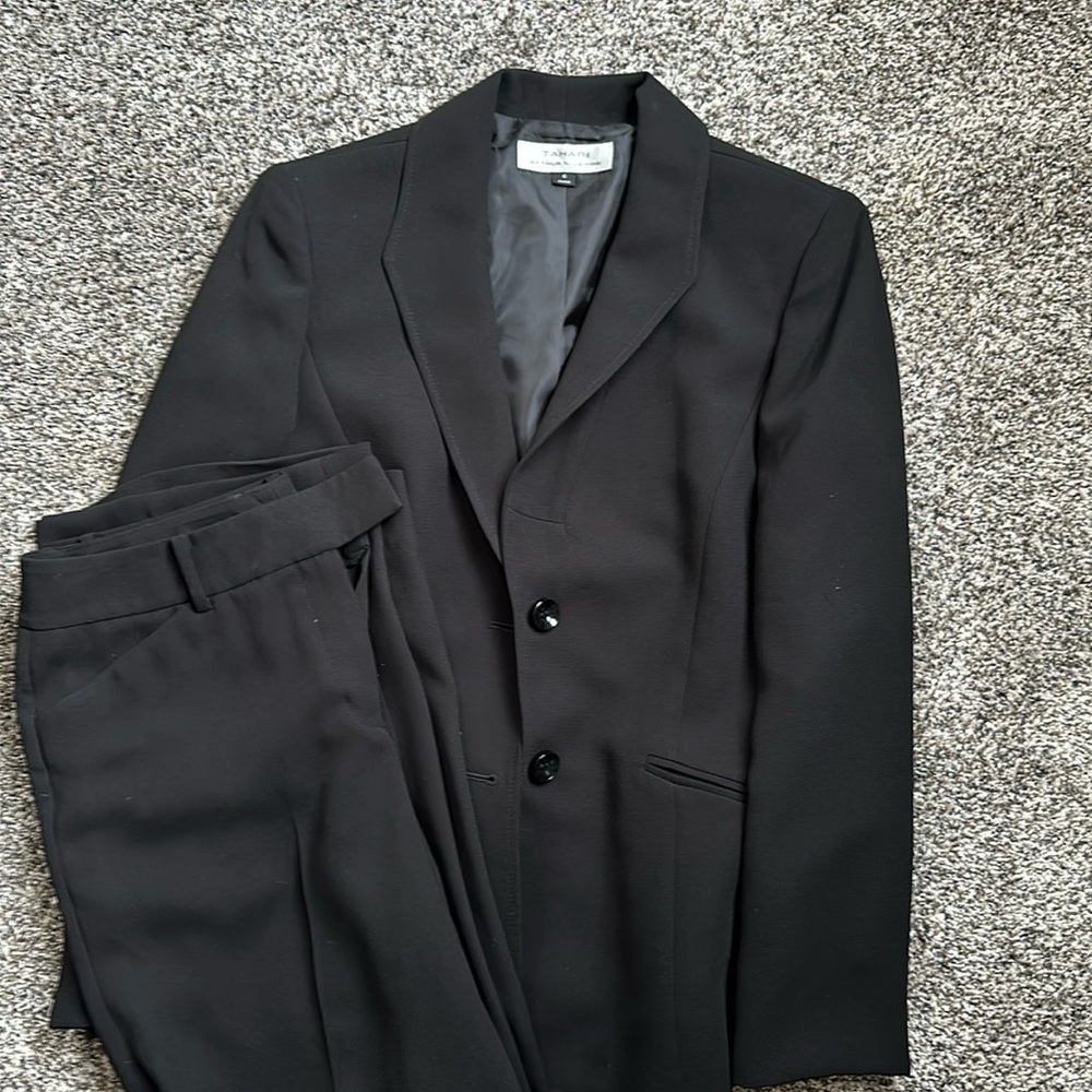 Women’s Tahari Suit in Black
